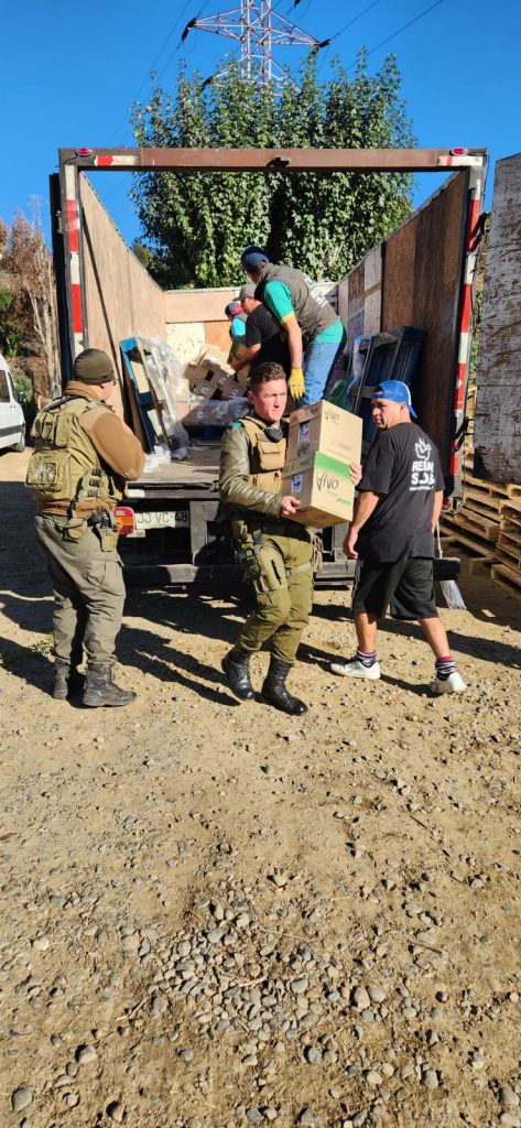 Agradecimientos a Carabineros y Red Alimentos - Foto 1